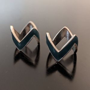 Chevron Rings (Set of 2)
